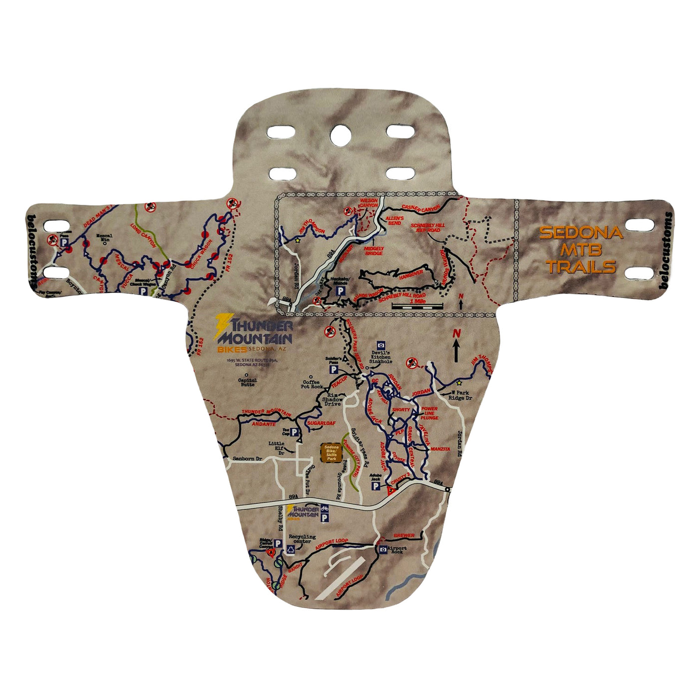 2023 Sedona Trail Map Fender