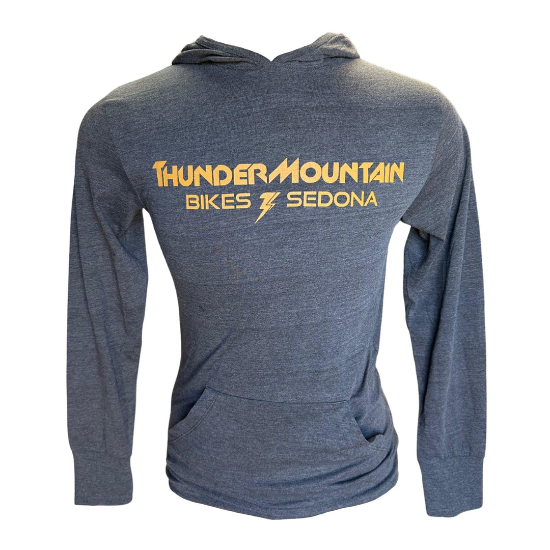 Thunder Mtn Bold Logo Lightweight Hoodie - Thunder Mountain Bikes