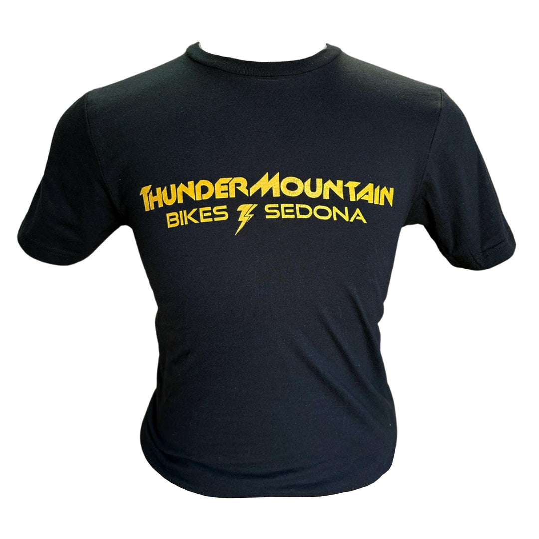 Thunder Mtn Men's Bold Thunder Mtn Logo T-Shirt - Thunder Mountain Bikes