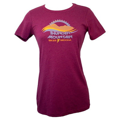 Thunder Mtn Women's Logo T-Shirt - Thunder Mountain Bikes