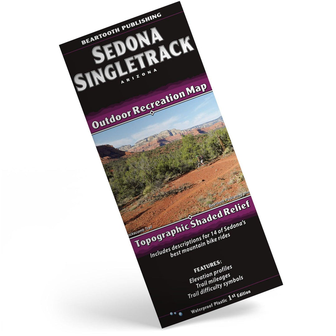 Beartooth Publishing Sedona Singletrack Map - Thunder Mountain Bikes