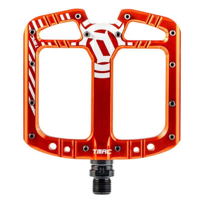 bronze flat pedals Deity TMAC Pedals