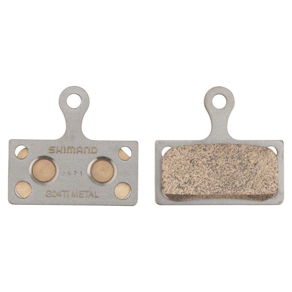 Shimano G04Ti-MX Disc Brake Pads - Metal/Titanium - Thunder Mountain Bikes