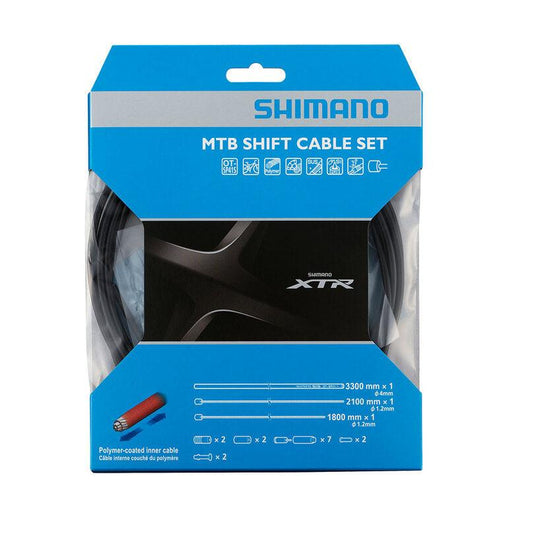 Shimano Polymer Coated Shift Cable & Housing Set - Thunder Mountain Bikes