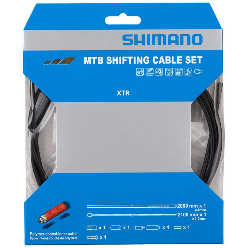 Shimano Polymer Coated Shift Cable & Housing Set - Thunder Mountain Bikes