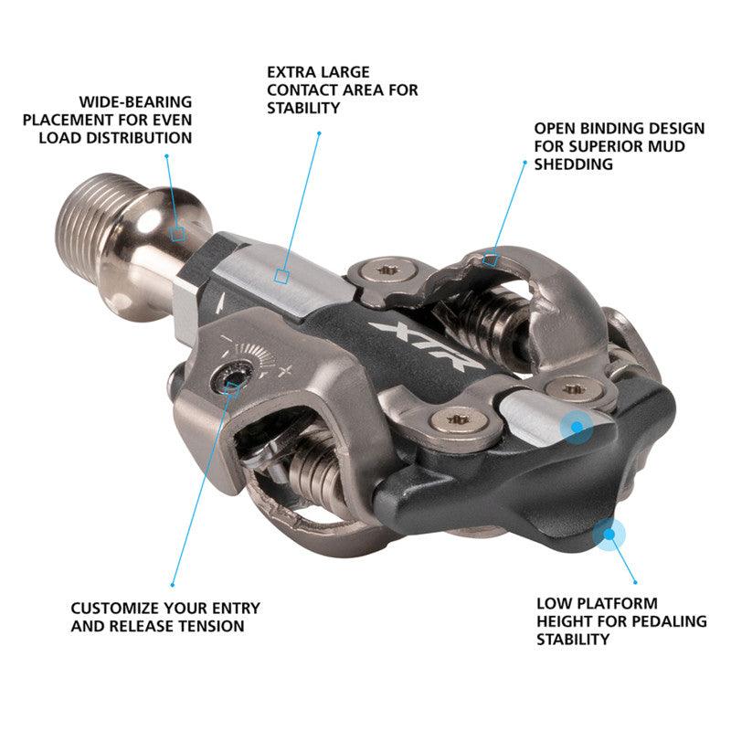 pedale shimano xtr XTR PD-M9100 SPD Race Pedals