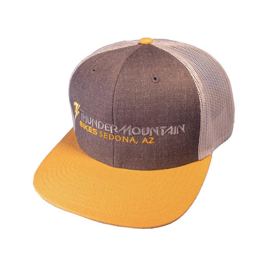 Thunder Mtn Premium Snapback Hat - Thunder Mountain Bikes